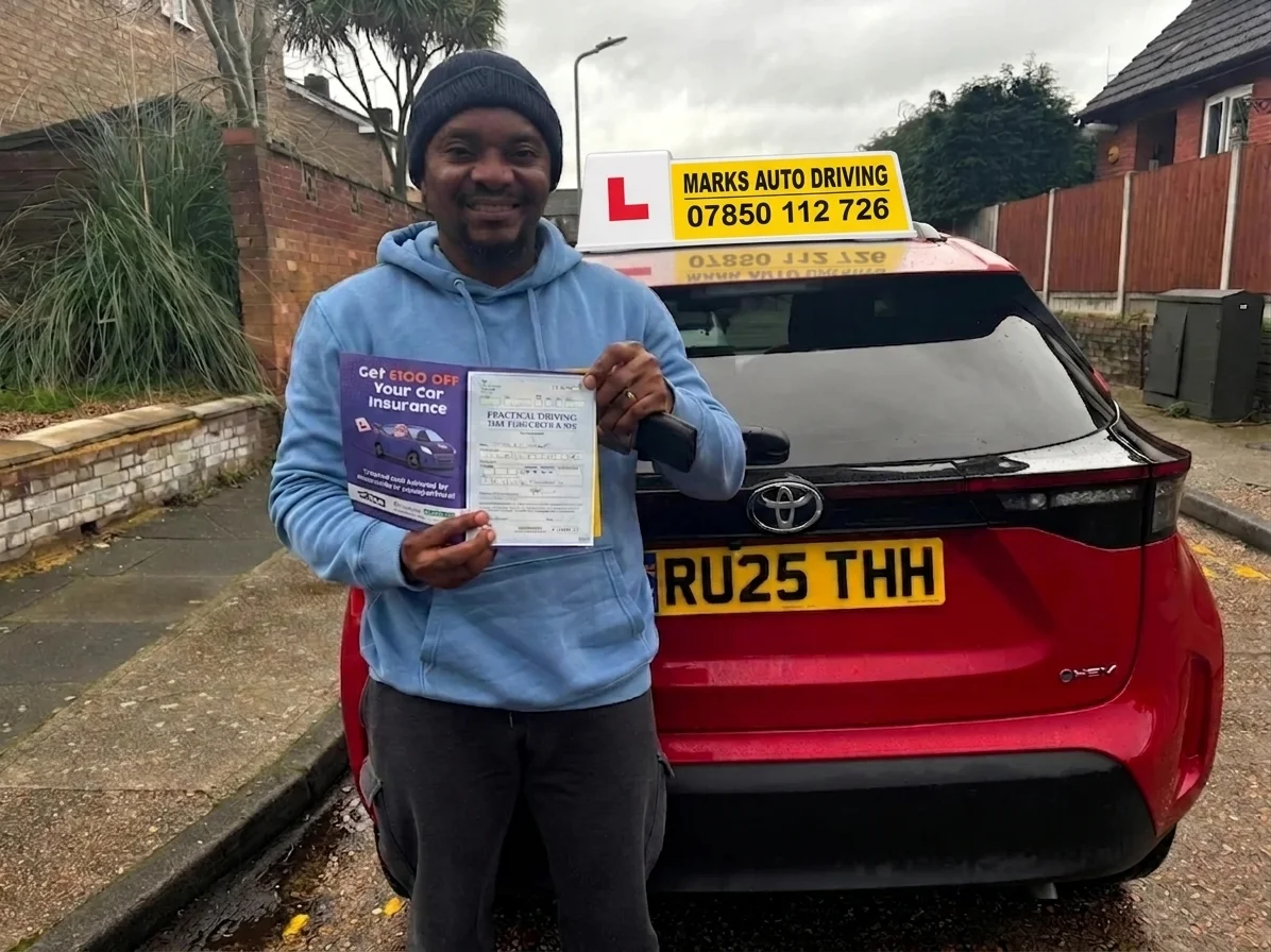Sophia who passed their driving test in Barking